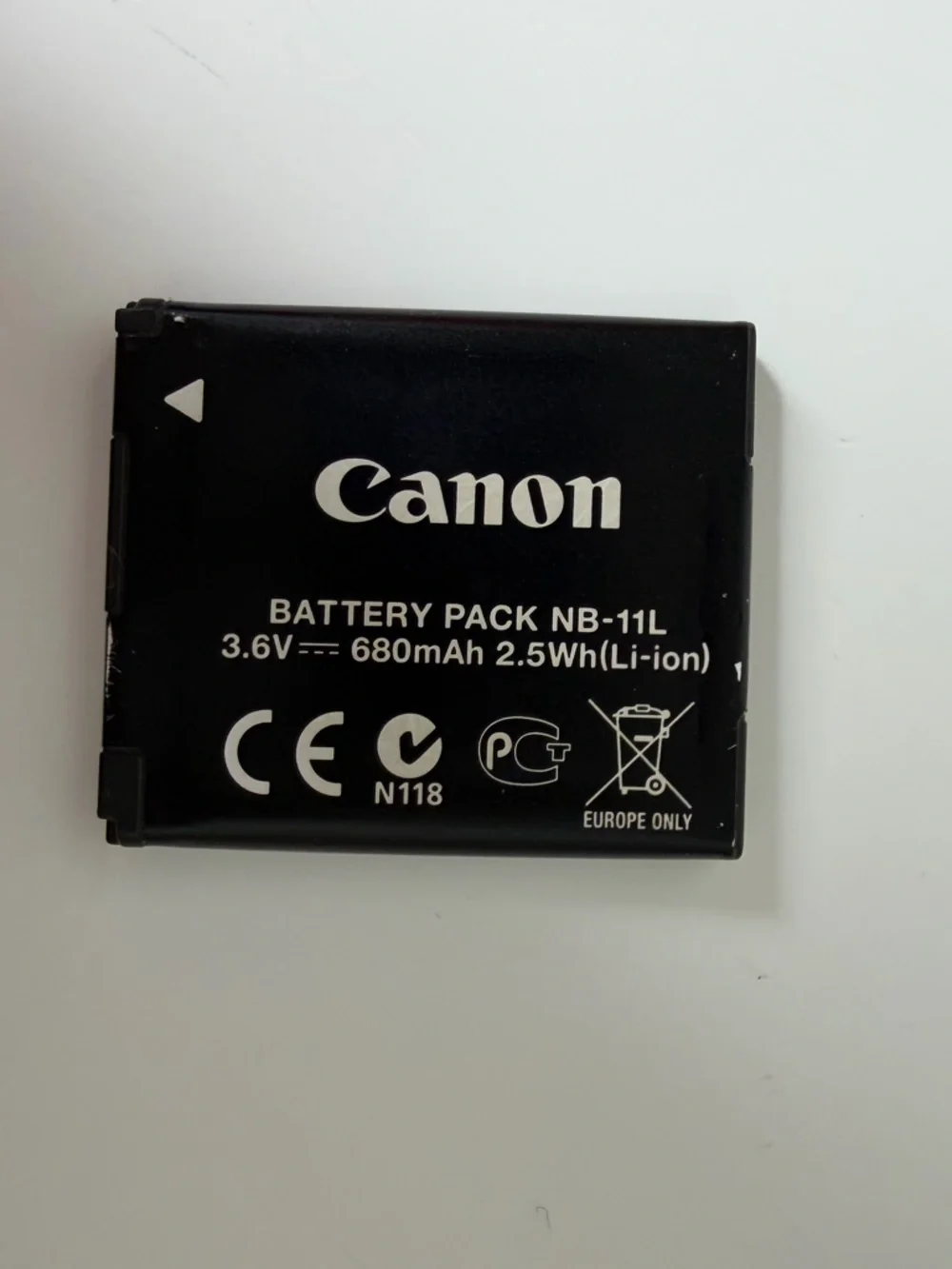 Canon CB 2LD battery charger with NB-11L Rechargeable Camera Battery - Black - Picture 6 of 9